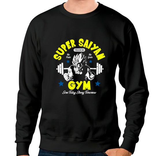 Super Saiyan Gym - Gym - Sweatshirts