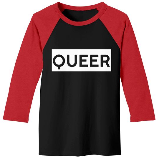 Queer Square - Queer - Baseball Tees