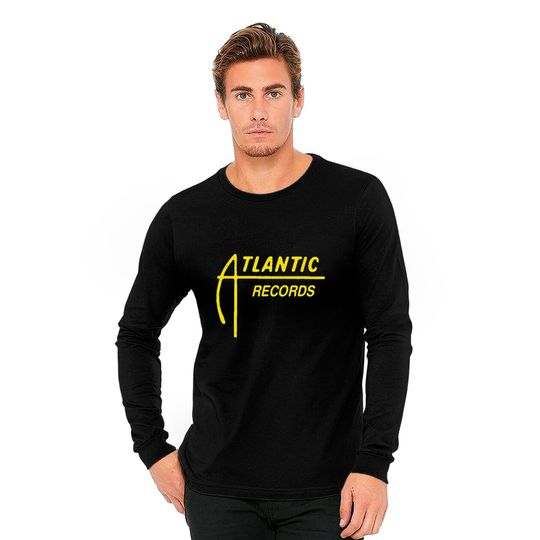 Atlantic Records 60s-70s logo - Record Store - Long Sleeves