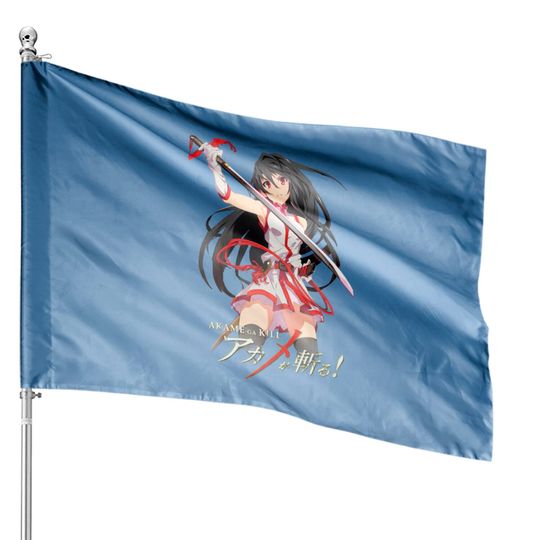 akame sword strike pose - Anime - House Flags