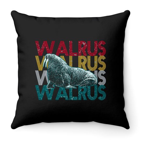 Walrus - Walrus - Throw Pillows