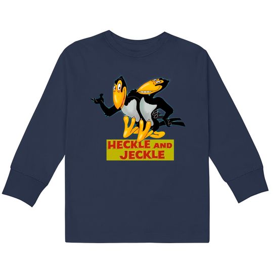 heckle and jeckle - Black Crowes -  Kids Long Sleeve T-Shirts