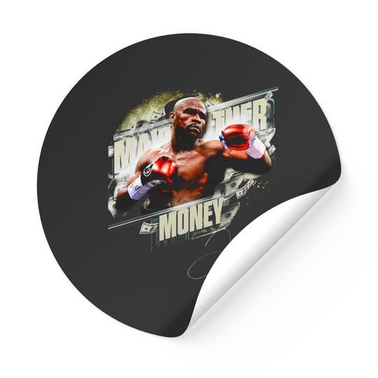 Floyd Mayweather Money Stickers, Floyd Mayweather Sticker Fan Gift, Floyd Mayweather Vintage, Boxing Sticker, Boxing Legends