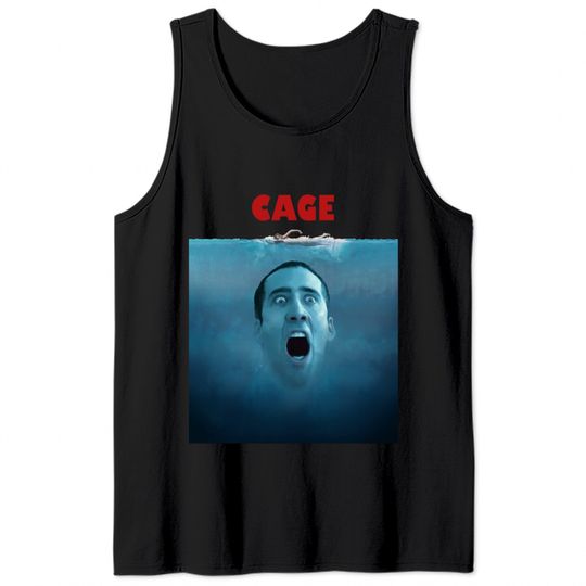 CAGE - Nicolas Cage - Tank Tops