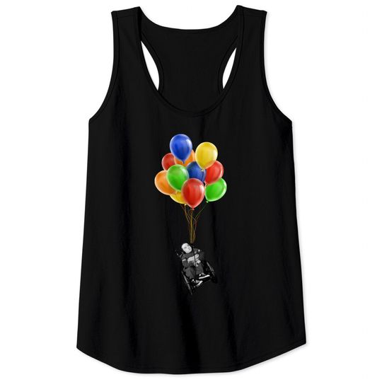 Eric the Actor Flying with Balloons - Howard Stern - Tank Tops
