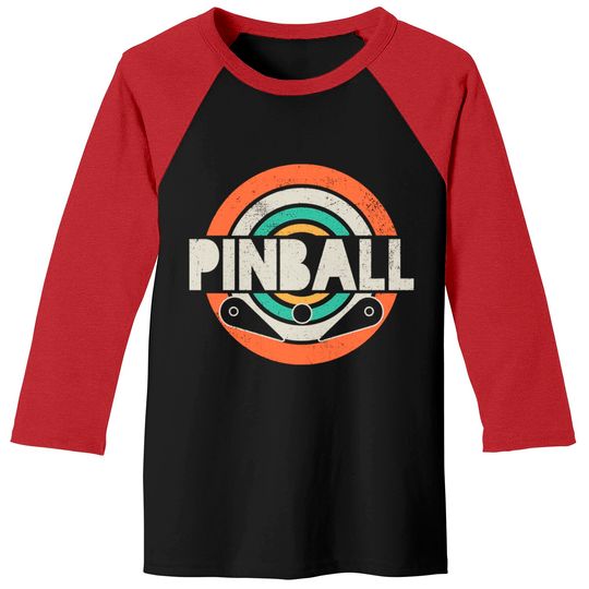 Pinball Vintage - Pinball - Baseball Tees