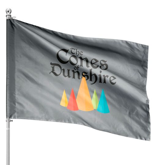 The Cones of Dunshire - Parks and Rec - Parks And Rec - House Flags