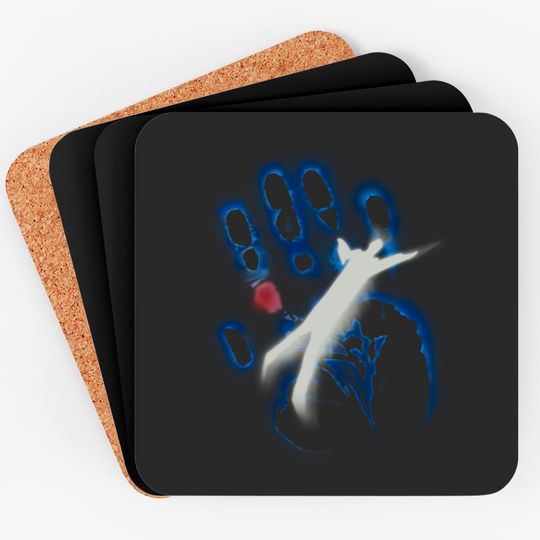 The X-Files Spooky Handprint - X Files - Coasters