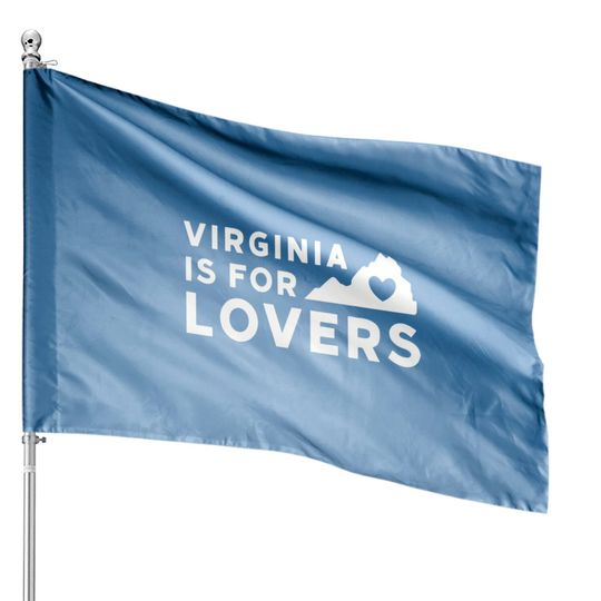 Virginia Is For Lovers Simple Vintage - Virginia Is For Lovers - House Flags