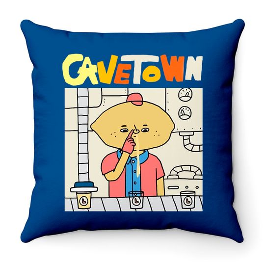 Funny Cavetown Throw Pillows, Cavetown merch,Cavetown Throw Pillow,Lemon Boy