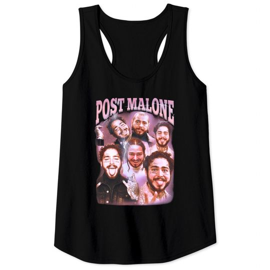 Post Malone Tank Tops, Post Malone Printed Graphic Tank Tops