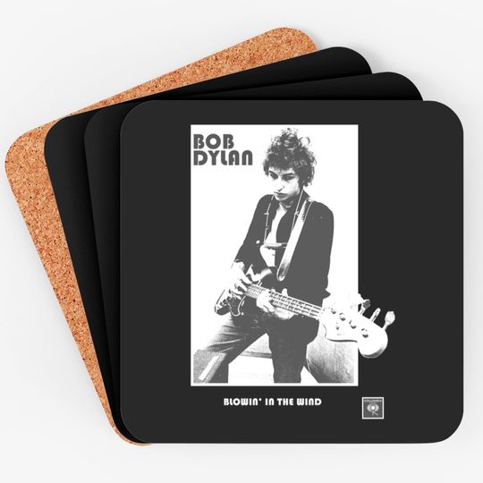 Bob Dylan Blowin in the Wind Rock Coaster Coasters