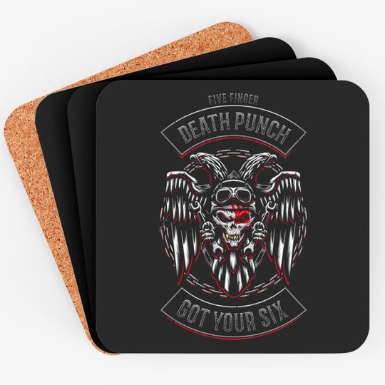 Five Finger Death Punch Got Your Six Coaster Coasters