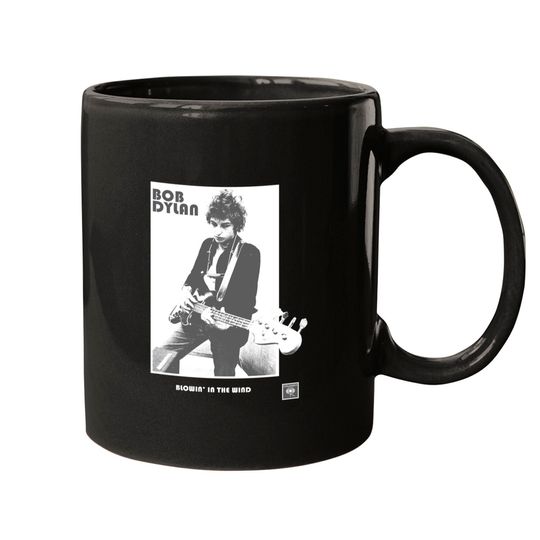 Bob Dylan Blowin in the Wind Rock Mug Mugs