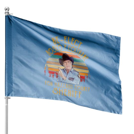 The Dukes Of Hazzard House Flag Re-Elect House Flags