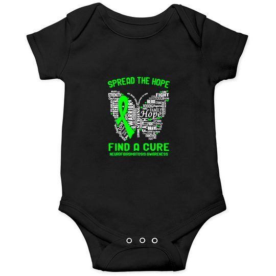 Spread The Hope Find A Cure Neurofibromatosis Awareness Onesies