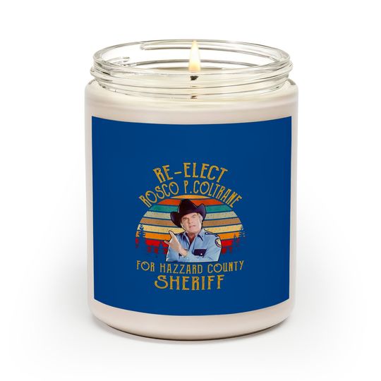 The Dukes Of Hazzard Scented Candle Re-Elect Scented Candles