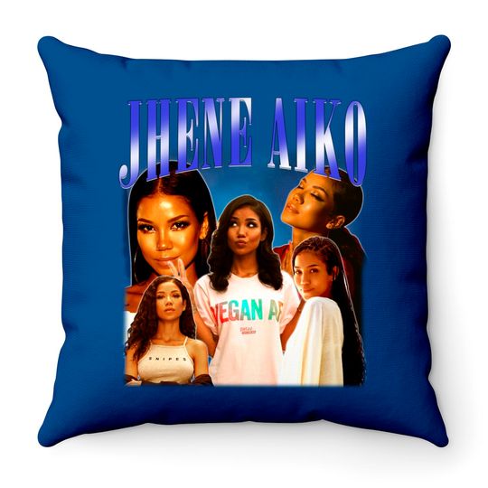 Jhene Aiko Throw Pillows