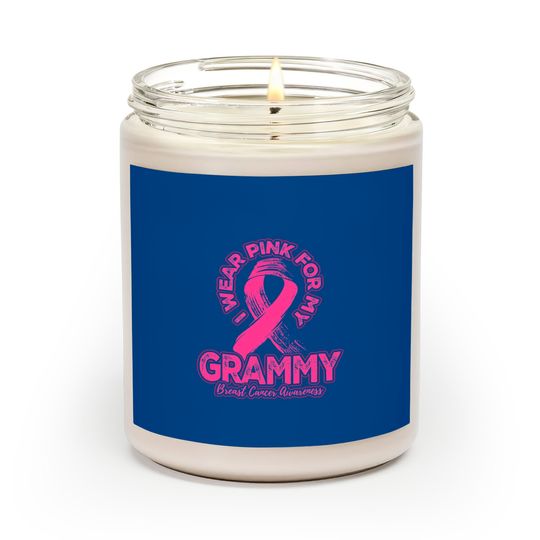 in this family no one fights breast cancer alone - Breast Cancer - Scented Candles