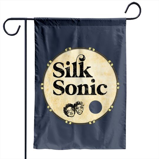 Classic Fans Worn Out Silk Bass Drum Head Sonic Cute Fans Classic Garden Flags
