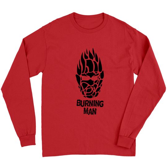 Burning Man (Black) - Burning Man - Long Sleeves