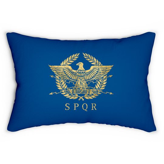 Roman Empire Emblem V01 - Roman Empire - Lumbar Pillows