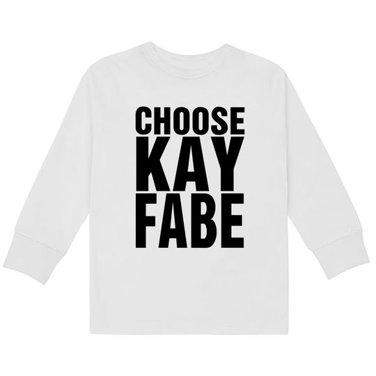 Choose Kayfabe - Wrestling -  Kids Long Sleeve T-Shirts