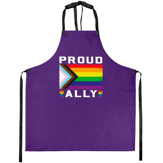 LGBT Gay Pride Month Proud Ally - Lgbtq - Aprons