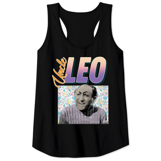 Uncle Leo 90s Style Aesthetic Design - Seinfeld Tv Show - Tank Tops