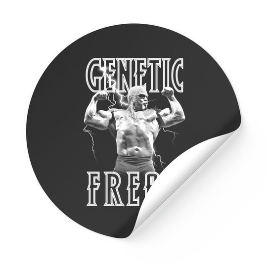 Genetic Freak White - Big Poppa Pump Genetic Freak - Stickers
