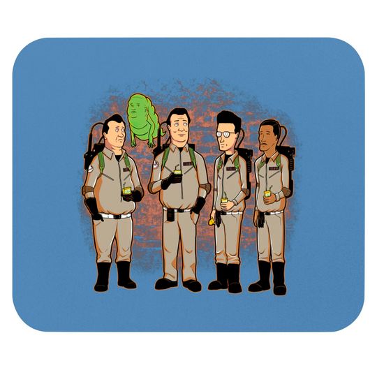 King of the Firehouse - Ghostbusters - Mouse Pads