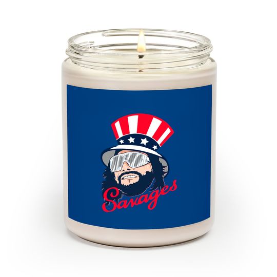 Macho Man Yankee Savage - Yankees - Scented Candles