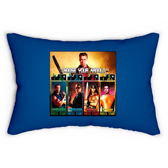 Choose Your Arnold - Schwarzenegger - Lumbar Pillows
