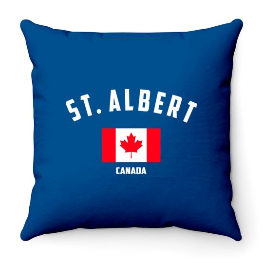 St. Albert - St Albert - Throw Pillows