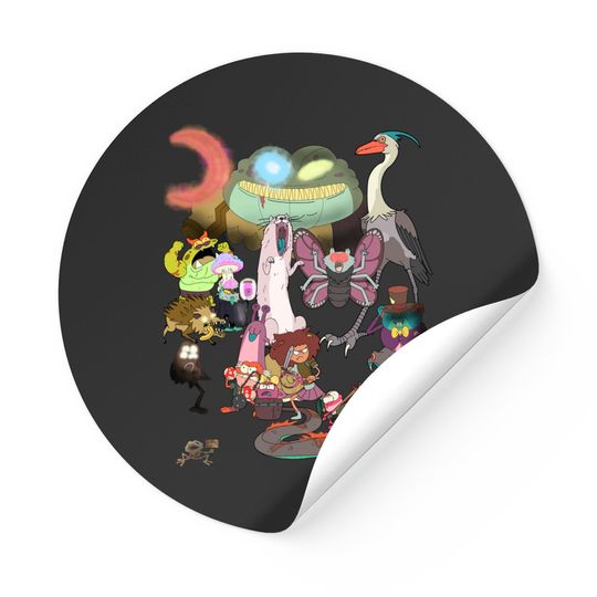 Spranne Against the World - Amphibia - Stickers