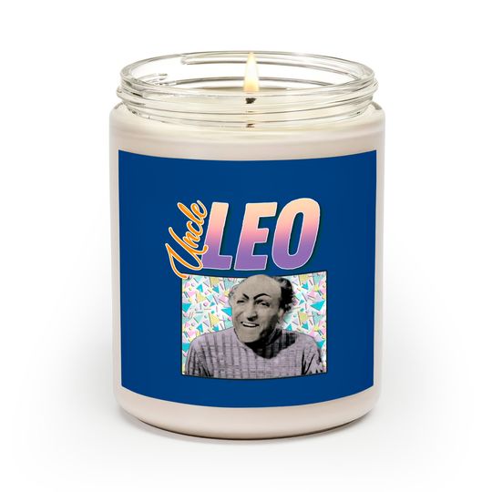 Uncle Leo 90s Style Aesthetic Design - Seinfeld Tv Show - Scented Candles