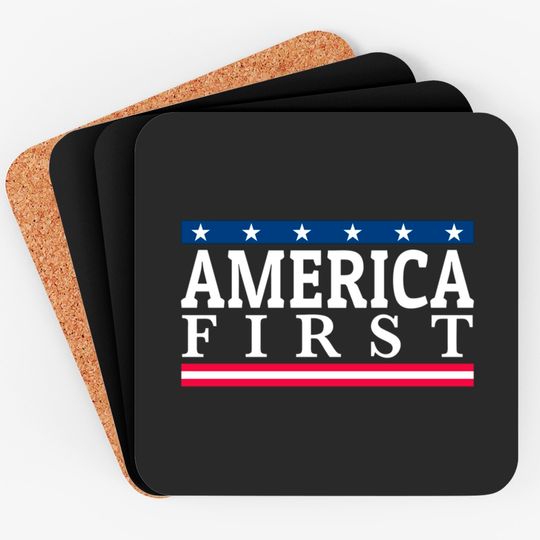 "America First" Pride - American - Coasters