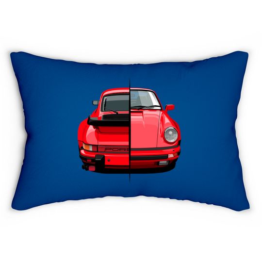 Turboooo! - Porsche - Lumbar Pillows