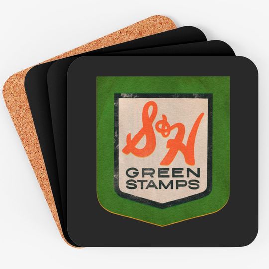 Green Stamps - Green Stamps - Coasters