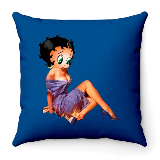 betty boop - Betty Boop - Throw Pillows