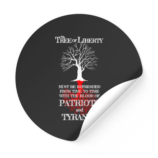 Tree Of Liberty Design - Tree Of Liberty - Stickers