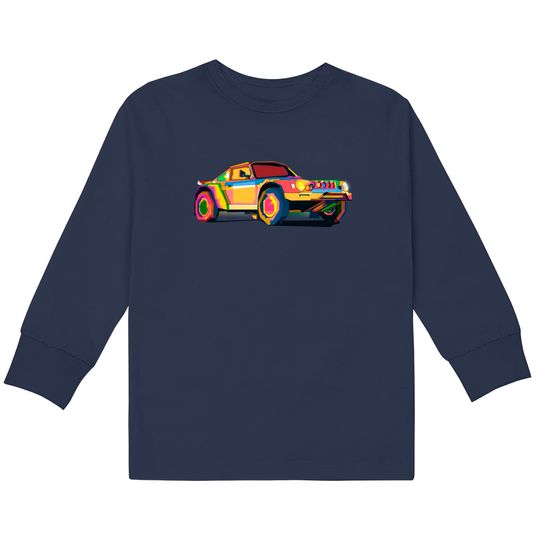 Porsche Safari - Porsche -  Kids Long Sleeve T-Shirts