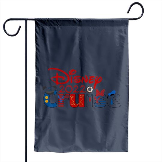 Disney Cruise Garden Flags 2022 | Disney Family Garden Flags 2022 | Matching Disney Garden Flags | Disney Trip 2022