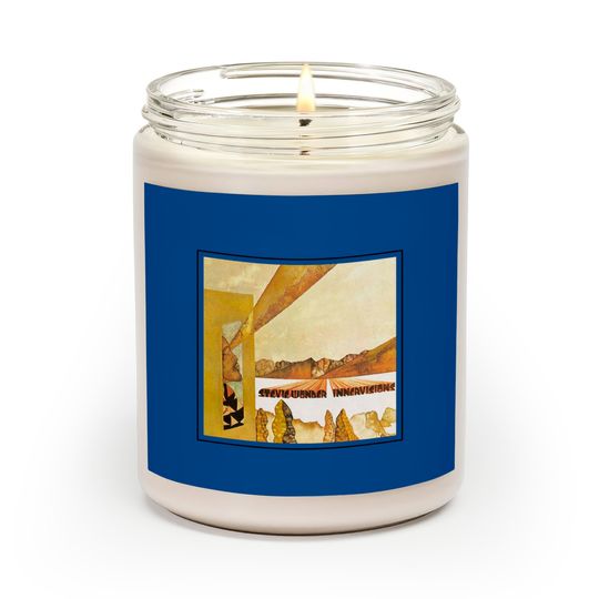 Men's Cotton Crew Scented Candle Stevie Wonder Innervisions