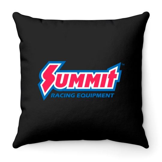 summit racing equipment Throw Pillows