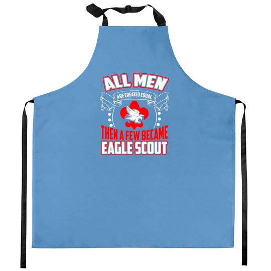 All Men are Created Equal Eagle Scout Kitchen Aprons