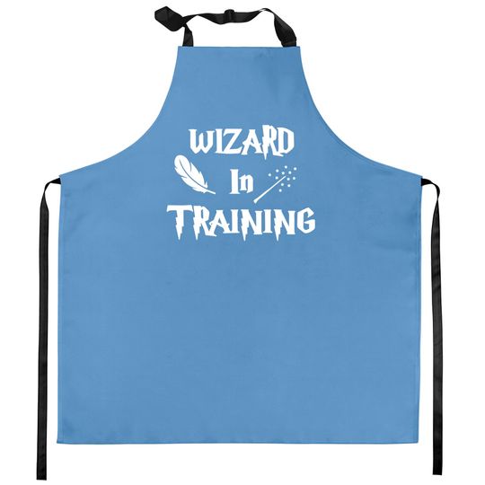 Wizard in Training Kitchen Aprons