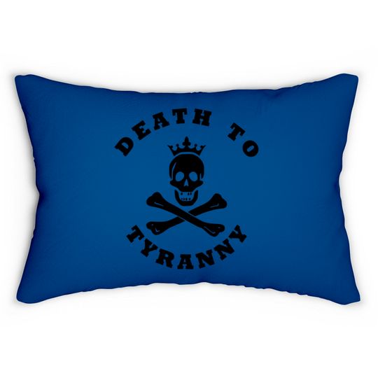 Death to Tyranny Lumbar Pillows
