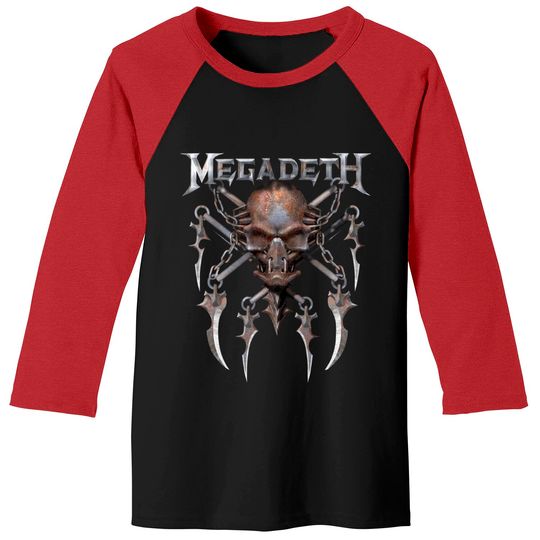 Vintage Megadeth The Best Baseball Tees, Megadeth Tee, Shirt For Megadeth Fan, Streetwear, Music Tour Merch, 2022 Band Tour Shirt