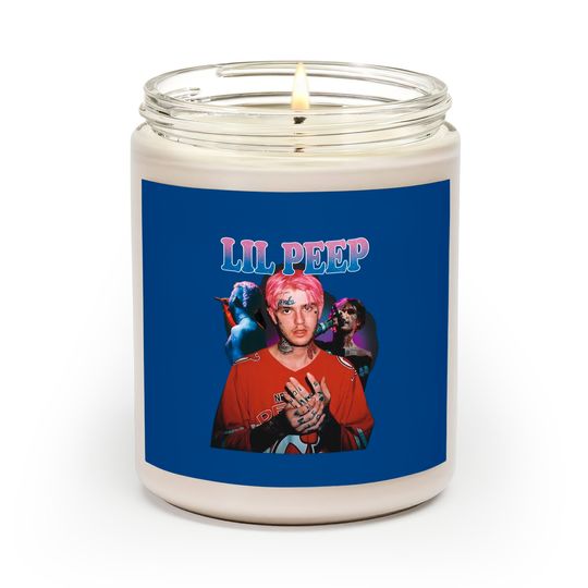 LIL PEEP Boxing, Rap Hip Hop, 90's Bootleg  Scented Candles
